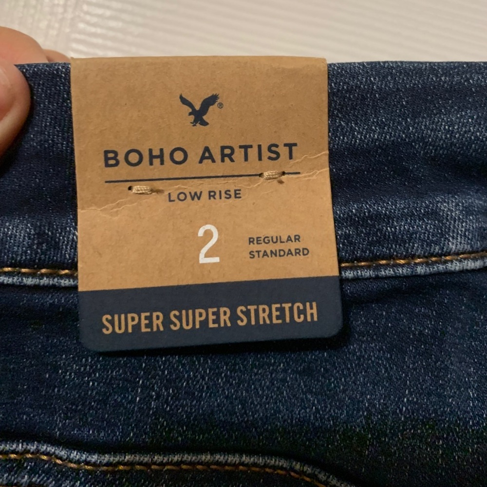 American Eagle boho artist stretch jeans size 2